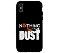 Custodia per iPhone X/XS Nient'altro che polvere camicia argilla bersaglio tiro