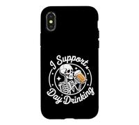 Custodia per iPhone X/XS Niente come una bella birra fredda dopo un bel drink di birra fredda