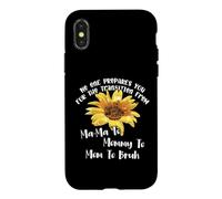 Custodia per iPhone X/XS No Prepares You For The Transition From Mama To Mom