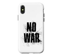 Custodia per iPhone X/XS NO WAR Stop War Peace