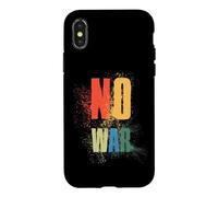 Custodia per iPhone X/XS NO WAR Stop War Peace