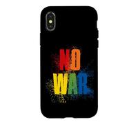 Custodia per iPhone X/XS NO WAR Stop War Peace