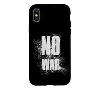 Custodia per iPhone X/XS NO WAR Stop War Peace