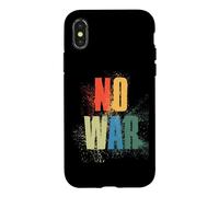 Custodia per iPhone X/XS NO WAR Stop War Peace