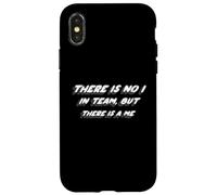 Custodia per iPhone X/XS Non c'è io in Team, ma c'è un Me | Sport