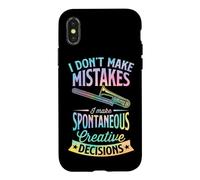 Custodia per iPhone X/XS Non commetto errori Prendo decisioni creative spontanee