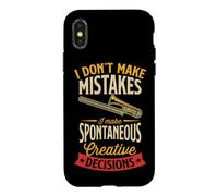 Custodia per iPhone X/XS Non commetto errori Prendo decisioni creative spontanee