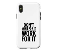 Custodia per iPhone X/XS Non desiderare che funzioni per esso