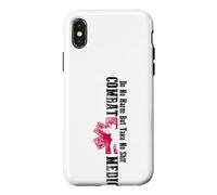 Custodia per iPhone X/XS Non fare male ma non fare merda - COMBAT MEDIC