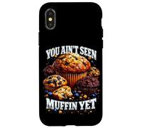Custodia per iPhone X/XS Non hai ancora visto Muffin Pun Bootleg Style Meme Dad Joke