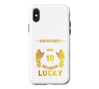 Custodia per iPhone X/XS Non ho scelto di nascere a settembre 16 Ho appena avuto un parto fortunato