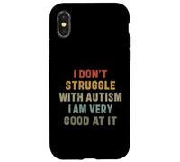 Custodia per iPhone X/XS Non lotto con l'autismo, sono molto bravo a farlo - Uomini Bambini