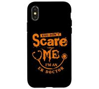Custodia per iPhone X/XS Non mi spaventi, sono un medico di pronto soccorso