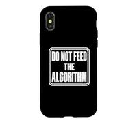Custodia per iPhone X/XS Non nutrire l'algoritmo Tech Humor AI Apocalisse
