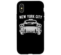 Custodia per iPhone X/XS NYC Checker Taxi Cab For New York Lovers