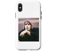 Custodia per iPhone X/XS Oasi Liam Gallagher Britpop Live At Loch Lomond 1996