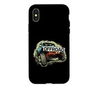 Custodia per iPhone X/XS Off Road Adventure Monster Car Novelty Graphic Cool Designs