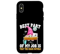 Custodia per iPhone X/XS Office Humor Gnome Mom For Women And Colleagues Funny Saying