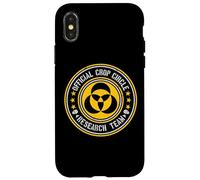 Custodia per iPhone X/XS Official Crop Circle Research Team | UAPs UFOs Alien Message