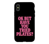 Custodia per iPhone X/XS Ok But Have You Tried Pilates