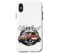 Custodia per iPhone X/XS Old's Cool - Design vintage per capi di petrolio