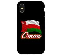 Custodia per iPhone X/XS Oman Bandiera Patriottica Uomini Donne Bambini