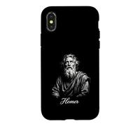 Custodia per iPhone X/XS Omero Mitologia greca Odissea Iliade Poeta