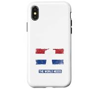 Custodia per iPhone X/XS On The Eighth Day God Created The Dutch Heroes Holland