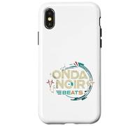 Custodia per iPhone X/XS Onda Noir - Casa Afro & Musica Chillout