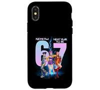 Custodia per iPhone X/XS Ora ho sei anni il prossimo anno sarò sette 67 Meme K-pop Bday Girl