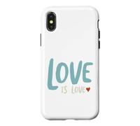 Custodia per iPhone X/XS Orgoglio dire che l'amore è amore