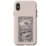 Custodia per iPhone X/XS Orgoglio e pregiudizio, Jane Austen; Signor Darcy Elizabeth Bennet