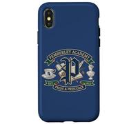 Custodia per iPhone X/XS Orgoglio e pregiudizio, Jane Austen; Signor Darcy Elizabeth Bennet