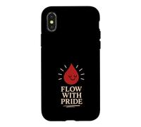 Custodia per iPhone X/XS Orgoglio mestruale Normalizza i periodi Potere dei diritti riproduttivi