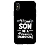 Custodia per iPhone X/XS Orgoglioso figlio della consapevolezza del Parkinson del guerriero del Parkinson