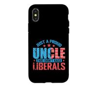 Custodia per iPhone X/XS Orgoglioso zio conservatore anti-liberale