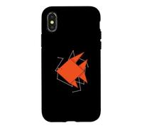 Custodia per iPhone X/XS Origami Pesce come fresco Forma