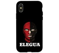 Custodia per iPhone X/XS Orisha Elegua Afro Cuban Santeria Religione