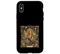 Custodia per iPhone X/XS Ostara Spring Goddess Bunny Celebration Holiday Tarocchi Card