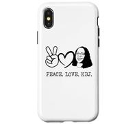 Custodia per iPhone X/XS Pace Amore KBJ Ketanji Brown Jackson Donne Nere Vintage
