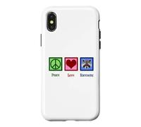 Custodia per iPhone X/XS Pace Amore Procioni Carino Procione