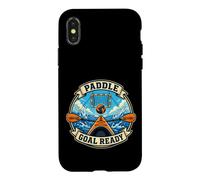 Custodia per iPhone X/XS PADDLE GOAL READY Canoa Polo Kayak Squadra