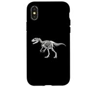 Custodia per iPhone X/XS Paleontologia Dinosauro Allosauro Scheletro Giurassico