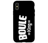 Custodia per iPhone X/XS Palle Da Boule King Per Il Gioco Delle Botcha