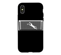 Custodia per iPhone X/XS Pallone da calcio grafico 2026 Fan Art