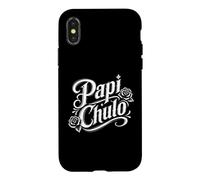 Custodia per iPhone X/XS Papi Chulo Spagnolo Latino Bello Uomo Grafica