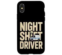 Custodia per iPhone X/XS Paramedico EMT ambulanza conducente turno di notte