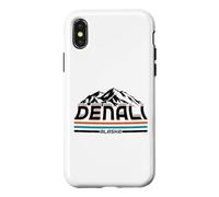 Custodia per iPhone X/XS Parco Nazionale Denali Alaska Mountains Escursioni