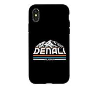 Custodia per iPhone X/XS Parco nazionale di Denali Montagne dell'Alaska Escursionismo