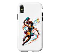 Custodia per iPhone X/XS Partita Di Padel Tra Giocatrici: Una Sfida Tra Donne